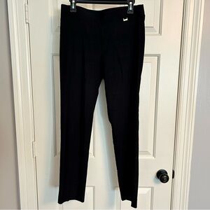 Anne Klein Classic Black Straight Leg Pants